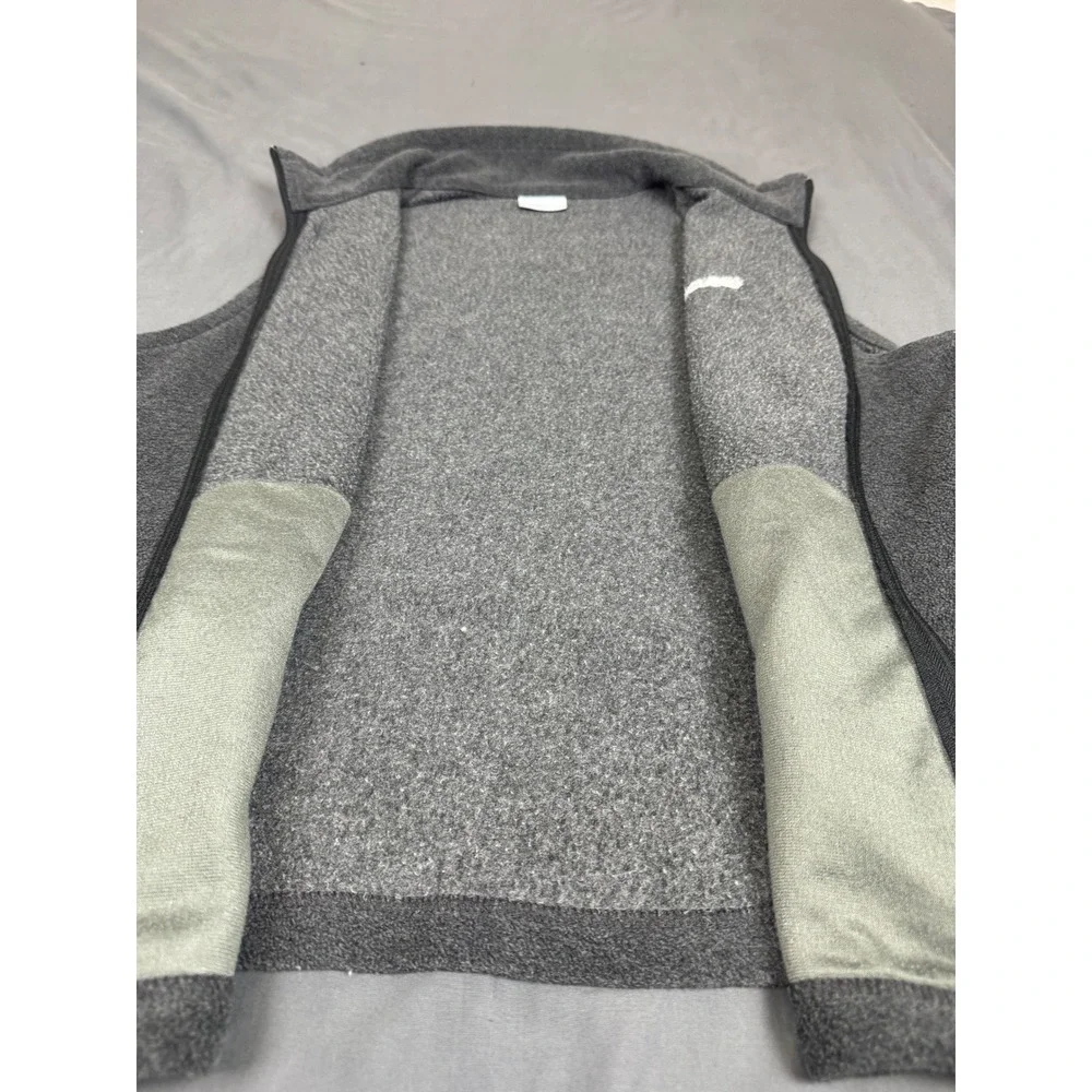 Columbia Sawyer Rapids 2.0 Fleece Vest Gray XL6953 Full Zip Mock Neck Womens XL